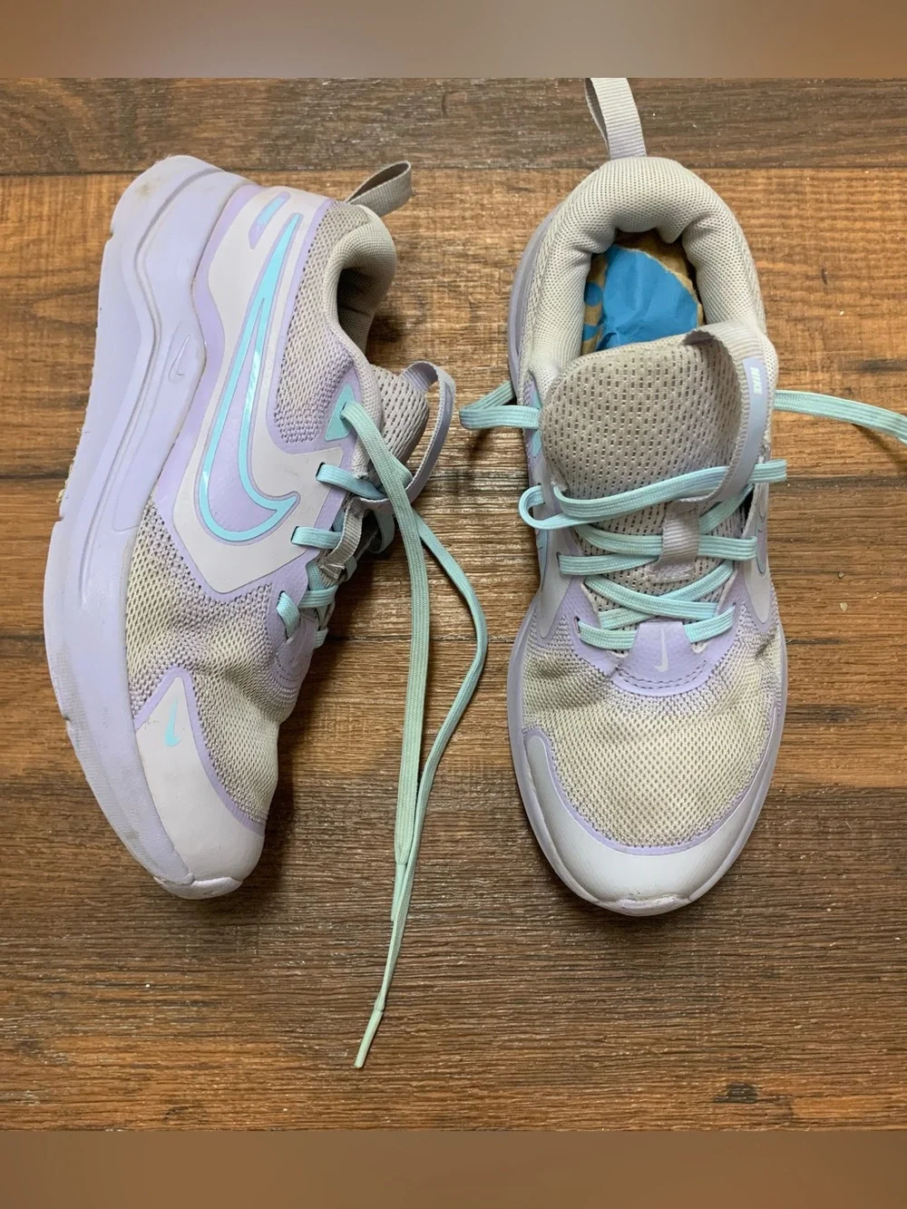 Nike Cosmic Runner GS Doll Purple Celestine Blue IH4052-530 Kids 4.5Y Women's 6